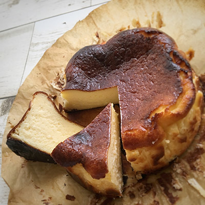 バスク風チーズケーキ